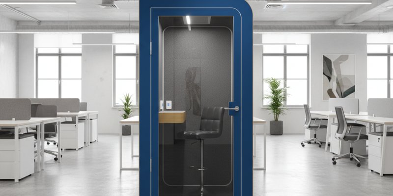 Cabina acústica para oficinas y despachos profesionales
